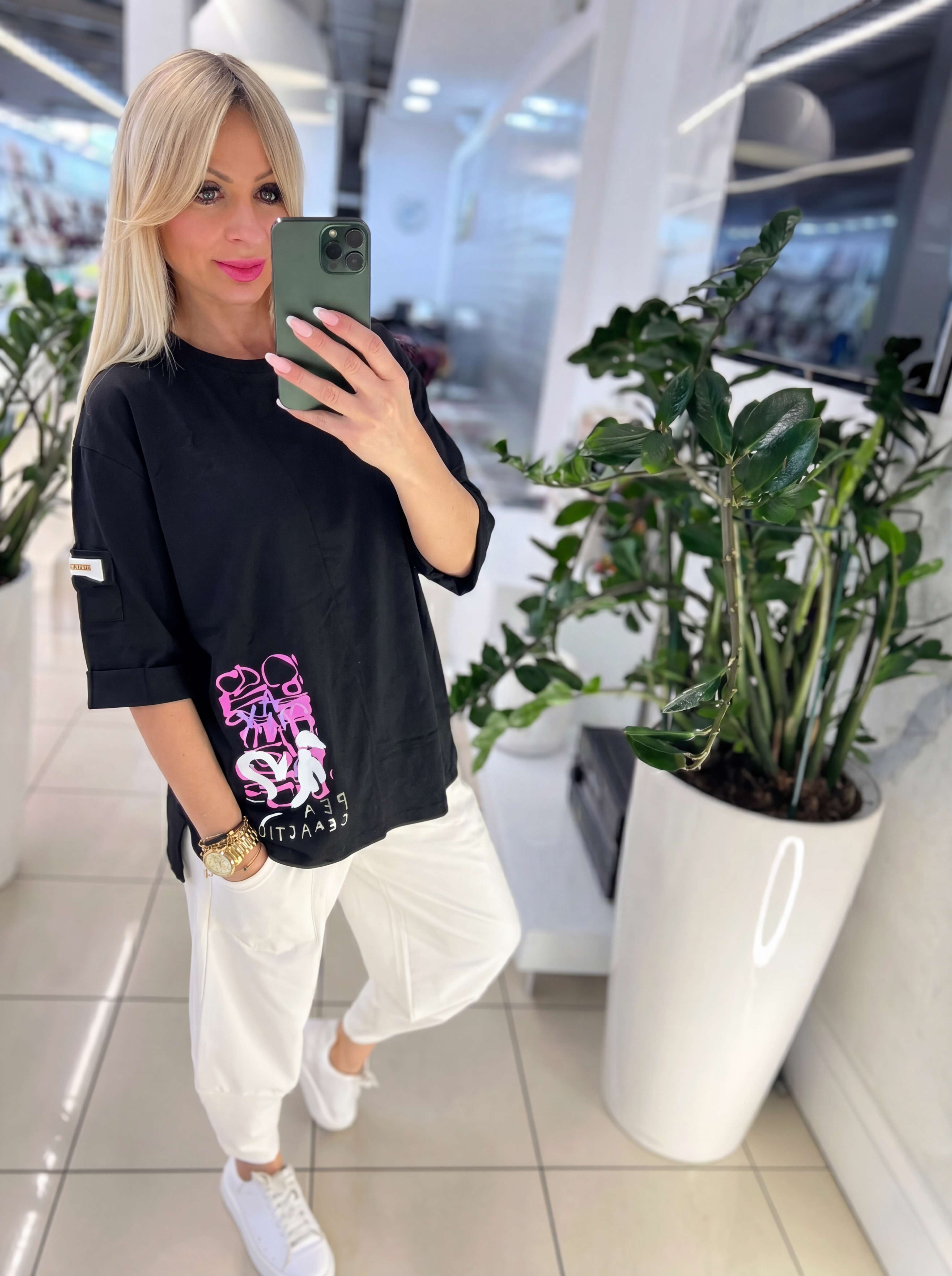 NOVÁ! Bavlněná halenka MEGI - 2XL