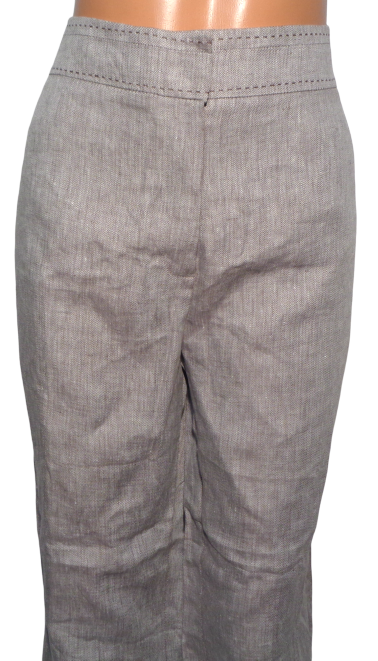 NOVÉ! Lněné kalhoty PER UNA - 46-48, UK - 18