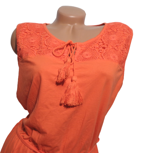 NOVÉ! Úpletové šaty -  44-48