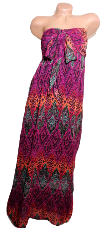 NOVÉ! Dlouhé šaty XHILARATION - 34-36