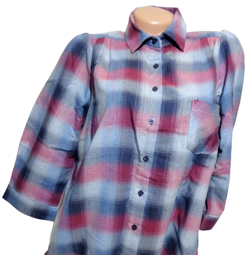 NOVÁ! Košile BLUE CHAMELEON - 38-42, UK - 16