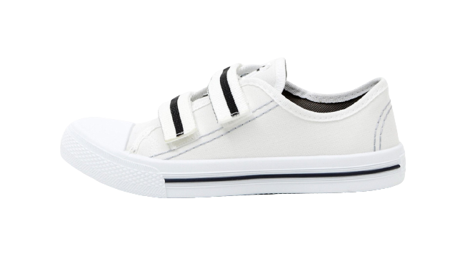 NOVÉ! Bílé klučičí tenisky 3F - 34