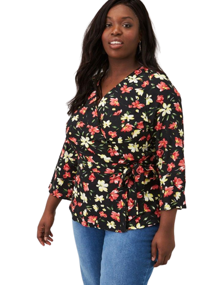 NOVÁ! Zavinovací halenka V BY VERY - 48, UK - 20