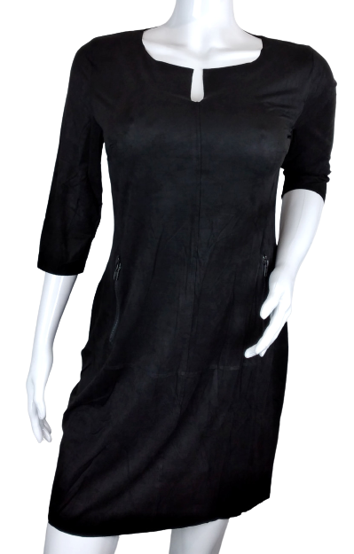 NOVÉ! Šaty s efektem semiše BODYFLIRT - 42