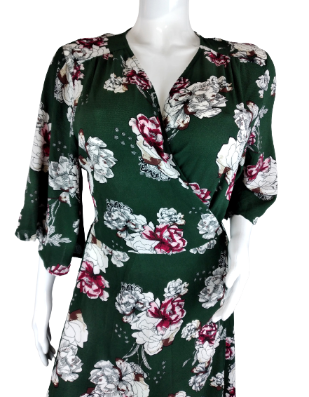 Zavinovací šaty IZABEL - 46-48, UK - 20