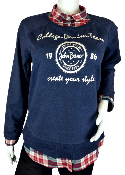 Mikina JOHN BANER - 44-46