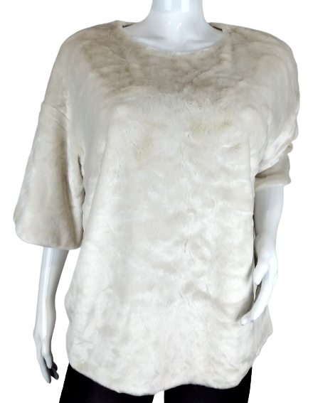 Kožešinová halenka  H&M - 46-48