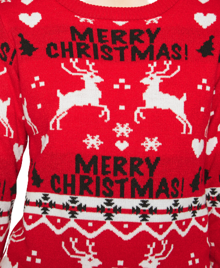 NOVÝ! Vánoční svetr VILA - 44-46
