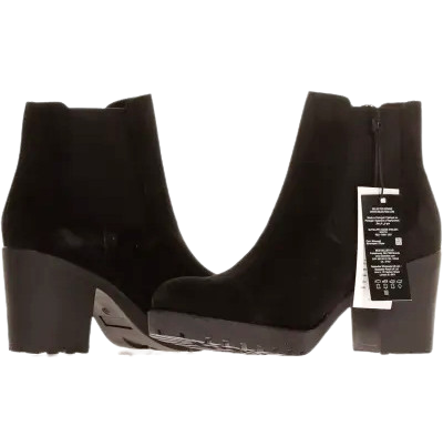 NOVÉ! Kožené kotníkové boty SELECTED FEMME - 38 