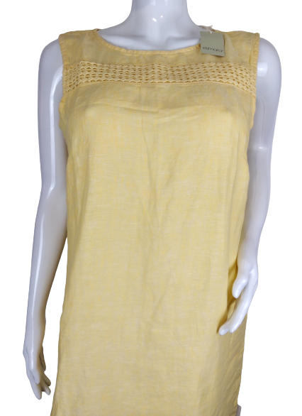 NOVÉ! Lněné šaty ESMARA - 44-46