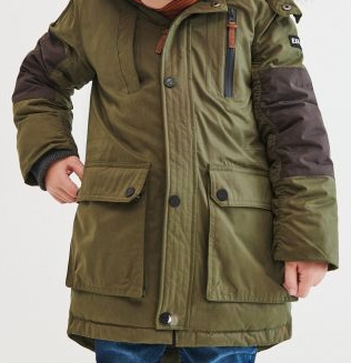 NOVÁ! Dětská zateplená zimní parka s kapucí Reserved  - 140/146