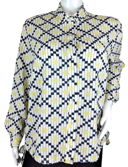 NOVÁ! Košilová halenka - 48-50, UK - 20