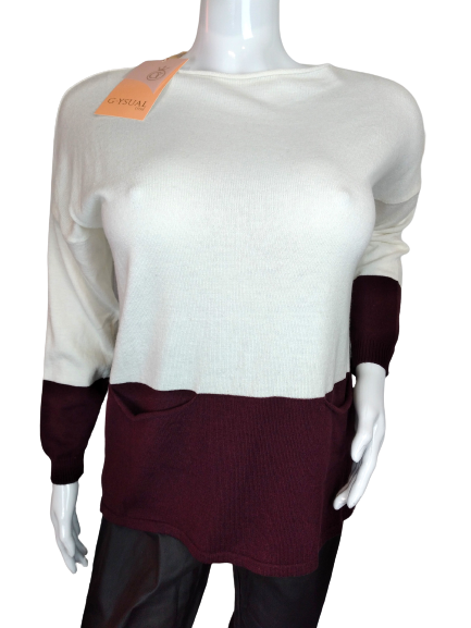 NOVÝ! Svetr MADE IN ITALY - 42-44