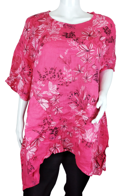 Lněná tunika MADE in ITALY - 48-50