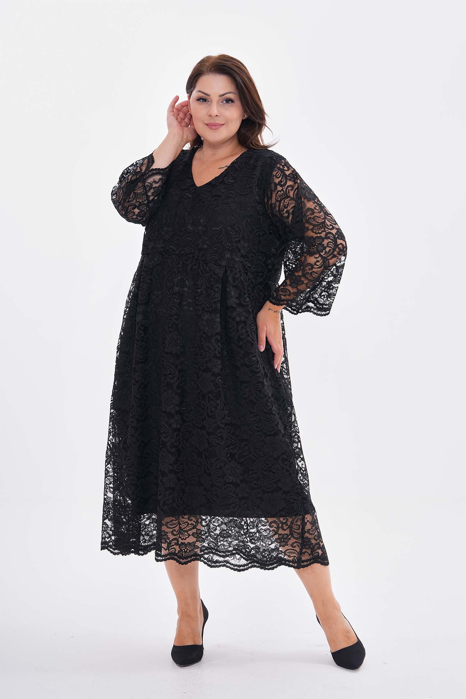 Krajkové šaty - Jedna velikost