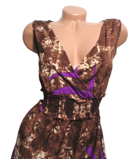 NOVÉ! Dlouhé šaty KUSHI - 38, UK - 12