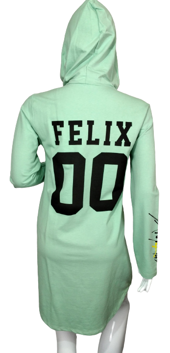 Lehké mikinové šaty MADE IN ITALY - 40-44