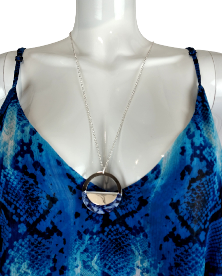 NOVÉ! Halenkové tílko s náhrdelníkem GEORGE - 48