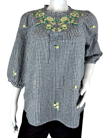 Vyšívání halenka F&F - 46, UK - 18