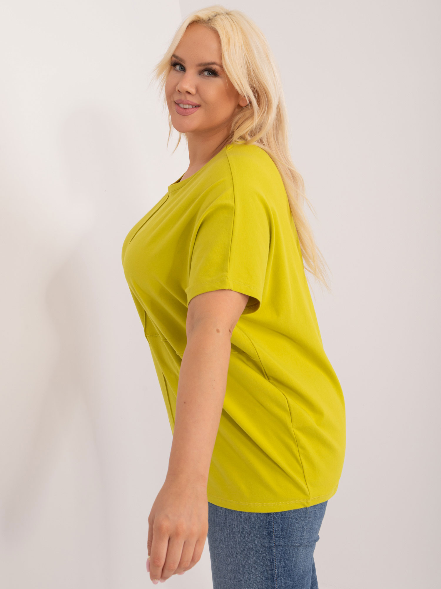 NOVÁ! Bavlněná halenka MELLE - Jedna velikost