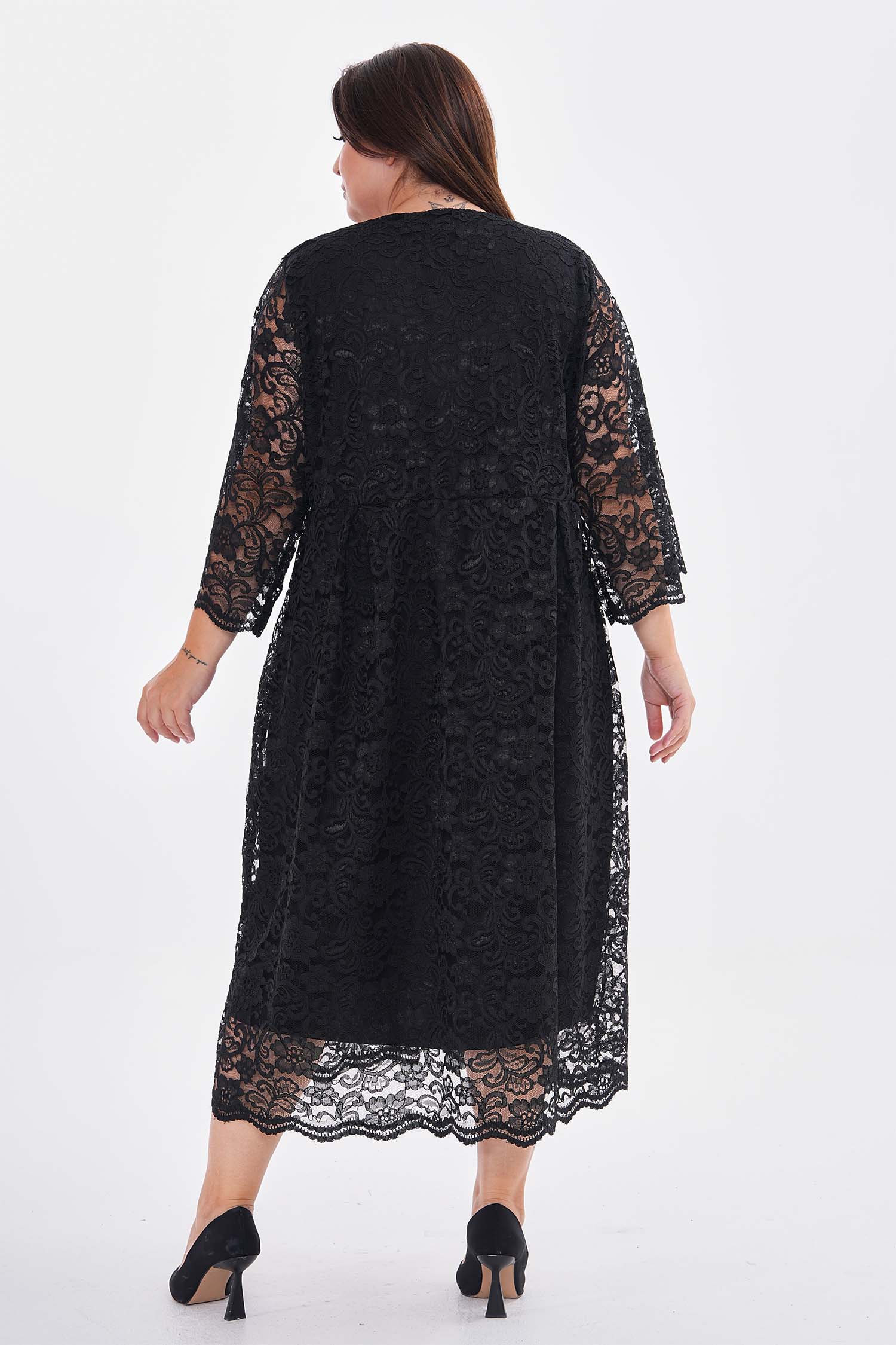 Krajkové šaty - Jedna velikost