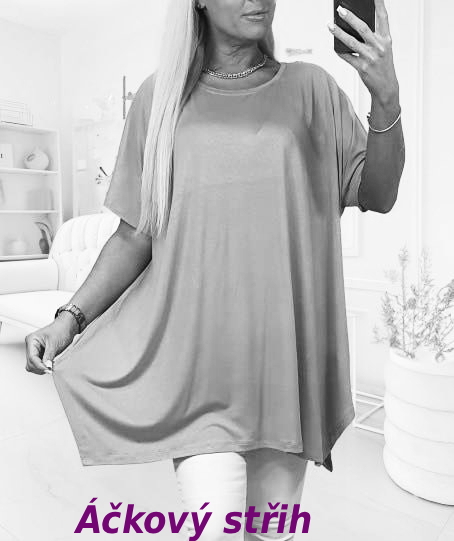 NOVÁ! Vzorovaná tunika DIGITAL - Jedna velikost