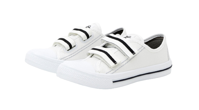 NOVÉ! Bílé klučičí tenisky 3F - 34