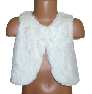 Kožíšková vesta-bolero H&M - 98