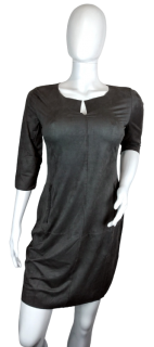 NOVÉ! Šaty s efektem semiše BODYFLIRT - 40