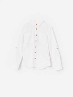 NOVÁ! Košile ze směsi lnu Reserved - 134 