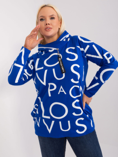 NOVÁ! Bavlněná modrá mikina RELEVANCE - Jedna velikost