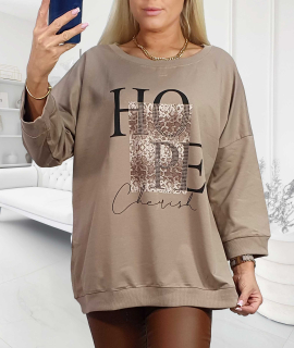 NOVÁ! Mikina Megi HOPE - XL