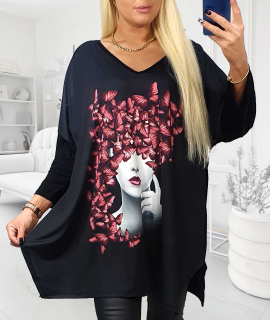 NOVÁ! Tunika digital Lady - Jedna velikost