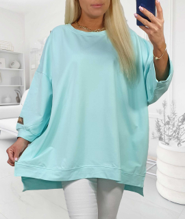 NOVÁ! Mátová mikina MEGI - XXL