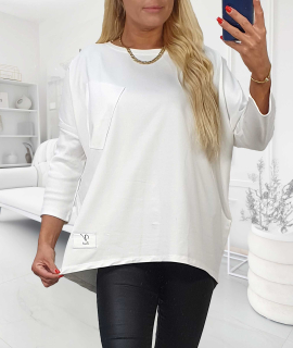 NOVÁ! Mikina MEGI bílá - Jedna velikost