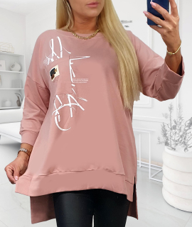 NOVÁ! Mikinová tunika MEGI - XL
