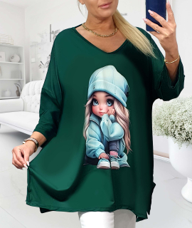 NOVÁ! Digital tuniky GIRL - Jedna velikost