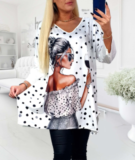 NOVÁ! Digital tunika LADY  - Jedna velikost