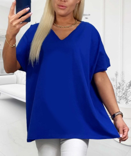 NOVÁ! Bavlněná tunika/triko modrá - Jedna velikost