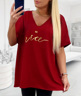 NOVÉ! Bavlněné tričko NICE - Jedna velikost