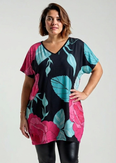 NOVÁ! Vzorovaná tunika DIGITAL - Jedna velikost