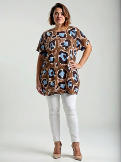 NOVÁ! Vzorovaná tunika DIGITAL - Jedna velikost