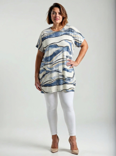 NOVÁ! Vzorovaná tunika DIGITAL - Jedna velikost