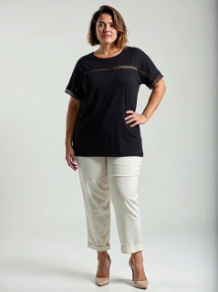 NOVÁ! Halenka s krajkou - Jedna velikost