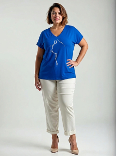 NOVÉ! Bavlněné tričko kočka - Jedna velikost