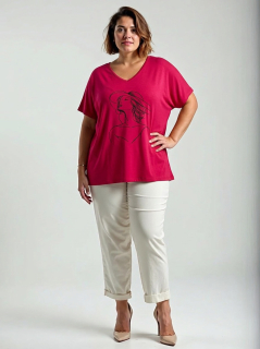 NOVÉ! Bavlněné tričko lady - Jedna velikost