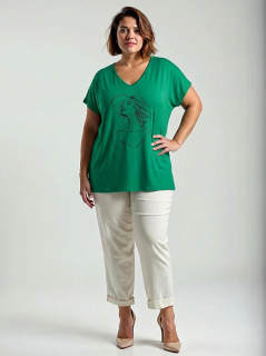 NOVÉ! Bavlněné tričko lady - Jedna velikost